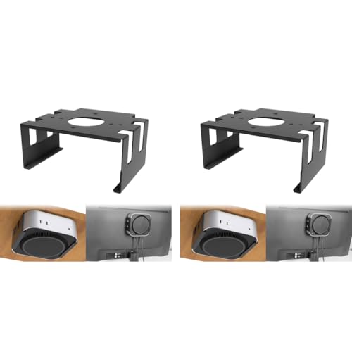 ZORBES® Mac mini M4 Mount Under Desk Holder Screw Fixed Wall Metal Bracket Rack 2024 Organizer for Accessories 2 PCS ZORBES® Mac mini M4 Mount Under Desk Holder Screw Fixed Wall Metal Bracket Rack 2024 Organizer for Accessories 2 PCS